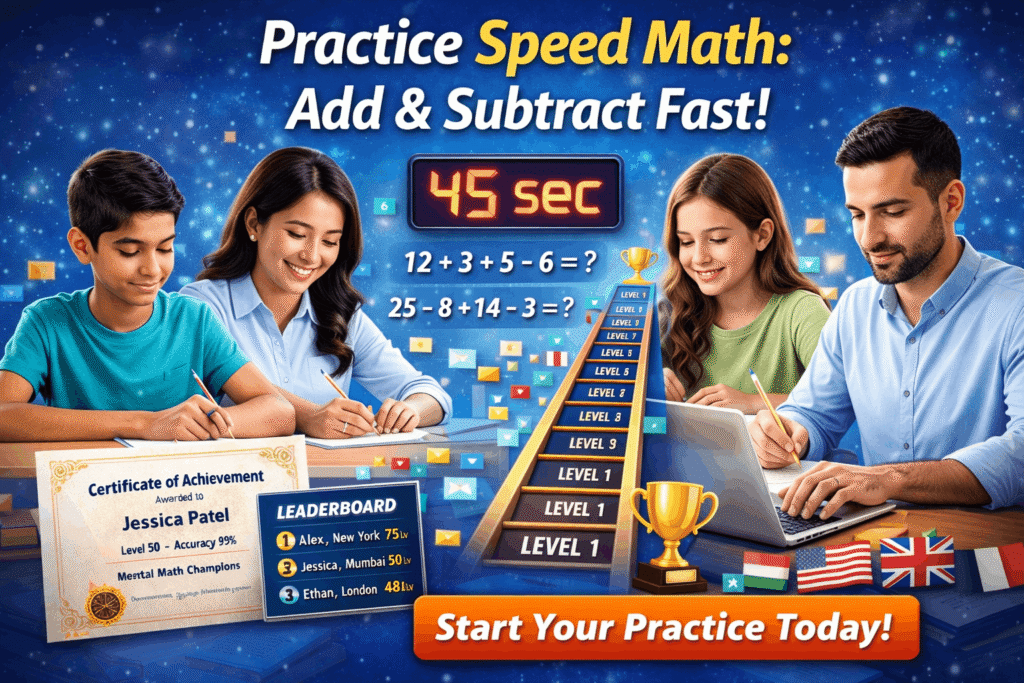 Brain-Boosting Puzzles to Improve Calculation Speed